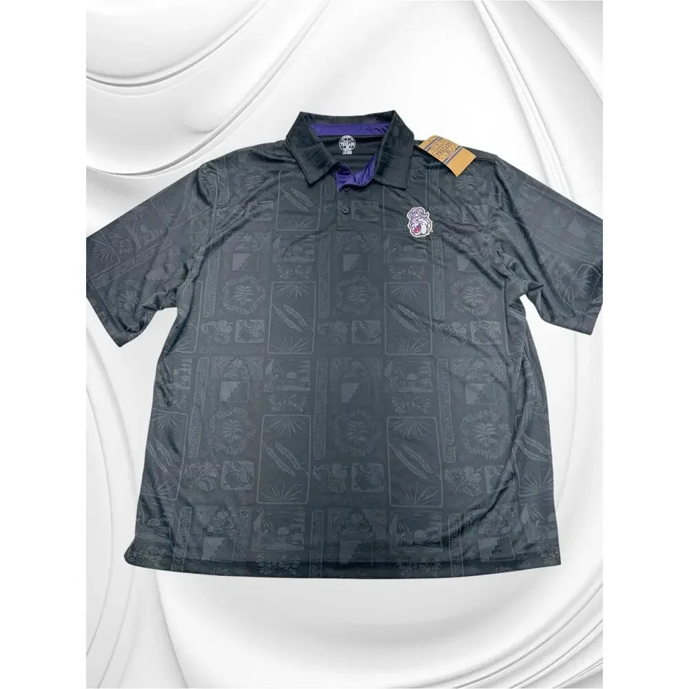 JAMES MADISON Men’s 2XL Black Golf Polo Shirt